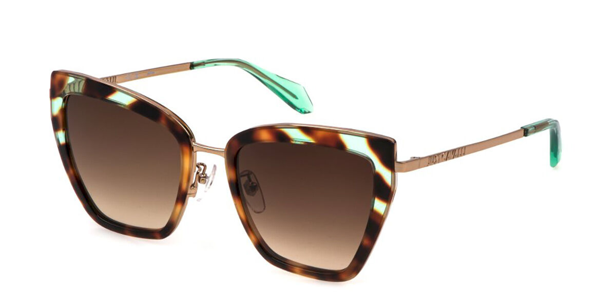 Just Cavalli SJC092 0V34, Gold frame, Gradient Brown lenses