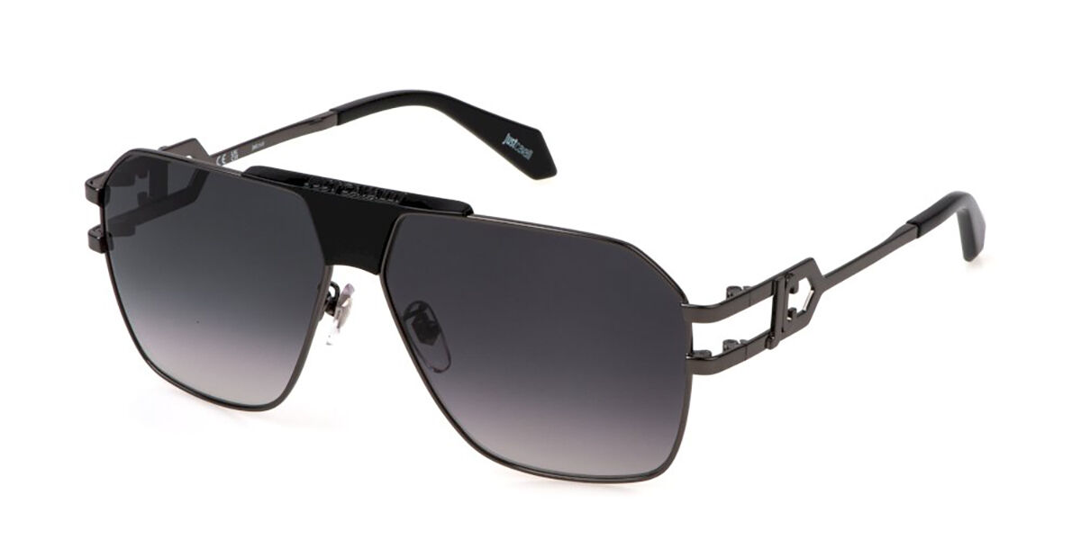 Just Cavalli SJC094 0568, Grey frame, Gradient Smoke Grey lenses
