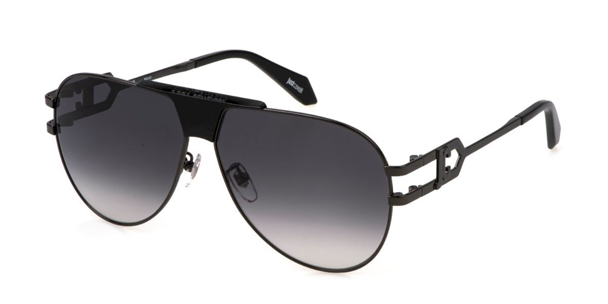 Just Cavalli SJC095 0568, Grey frame, Gradient Smoke Grey lenses