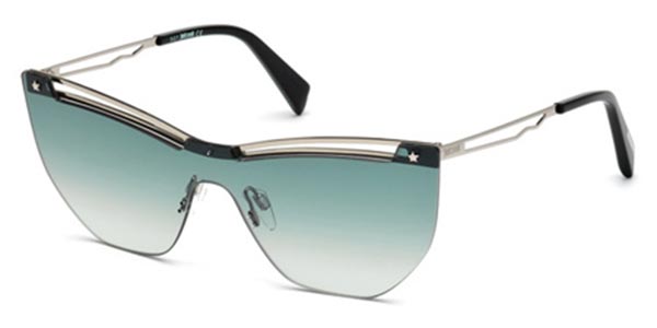 Just Cavalli JC 841S 16B, Silver frame, Blue lenses