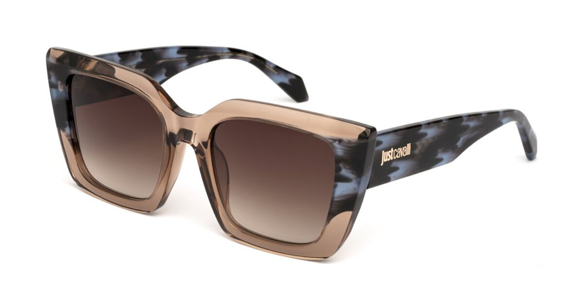 Just Cavalli SJC099V 06ME, Brown frame, Gradient Brown lenses