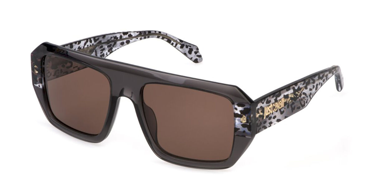 Just Cavalli SJC101V 0819, Grey frame, Brown lenses