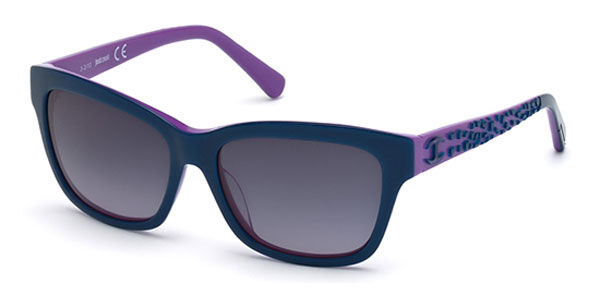 Just Cavalli JC 564S 92W L, Purple frame, Grey lenses