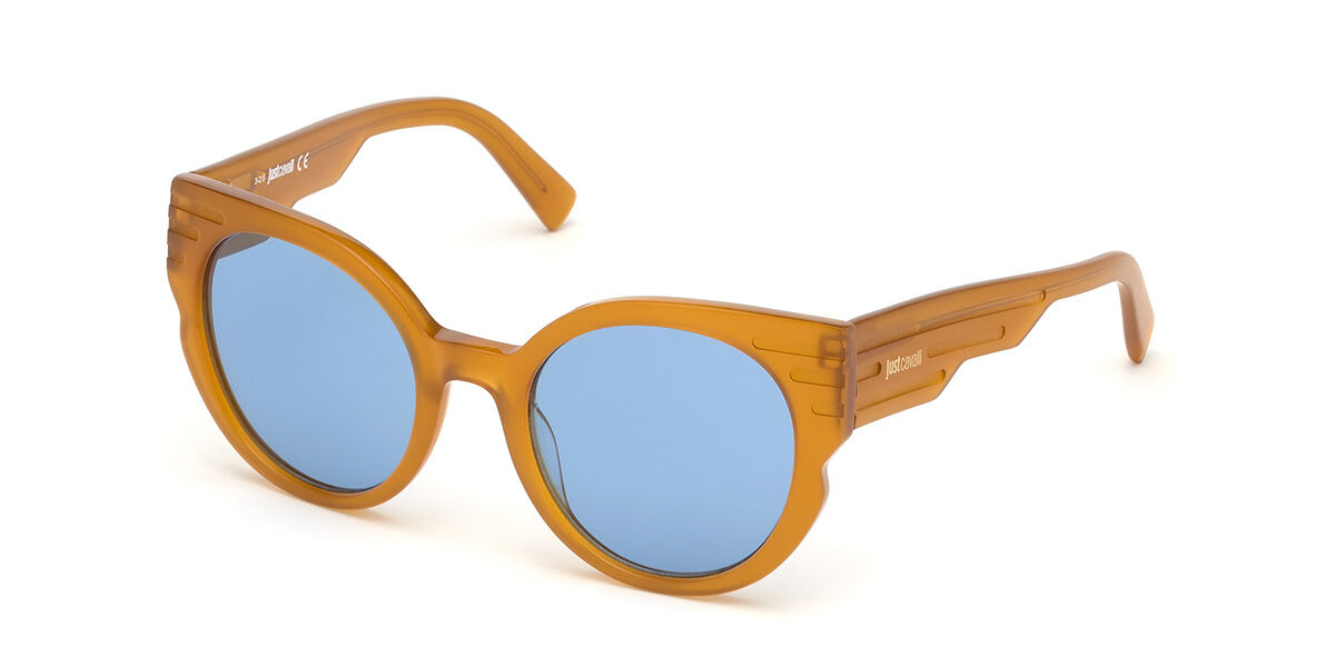 Just Cavalli JC 903S 45V, Gold frame, Blue lenses