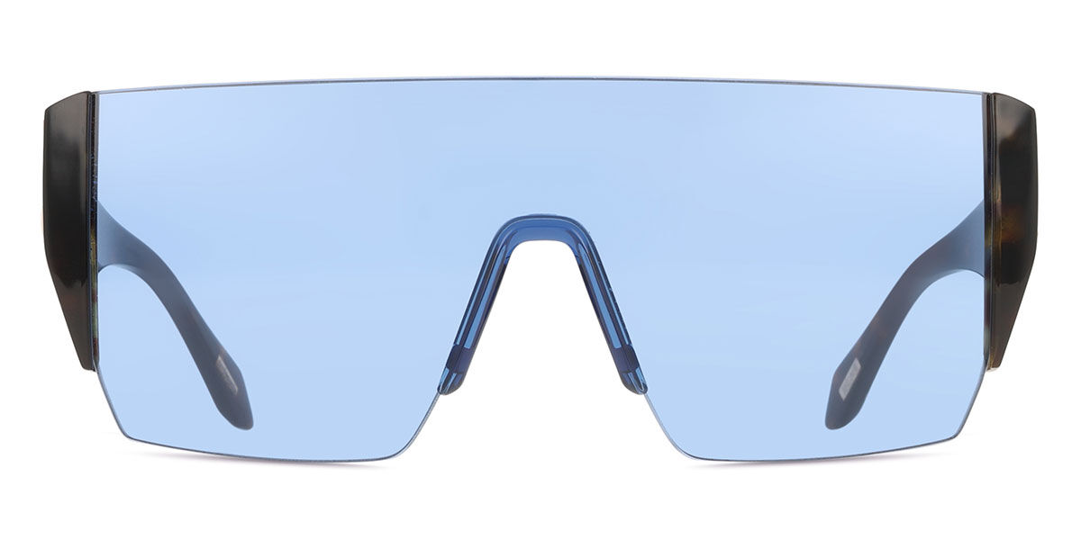 Just Cavalli SJC112 0722, Tortoiseshell frame, Blue lenses