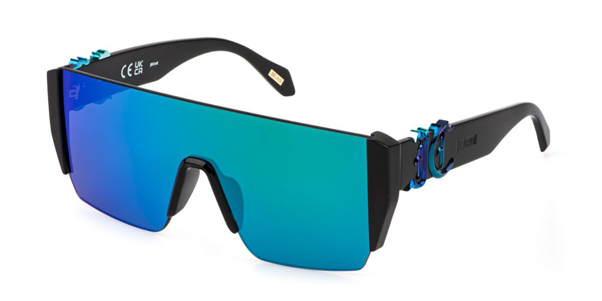 Just Cavalli SJC112 700V, Black frame, Smoke Multilayer Green lenses