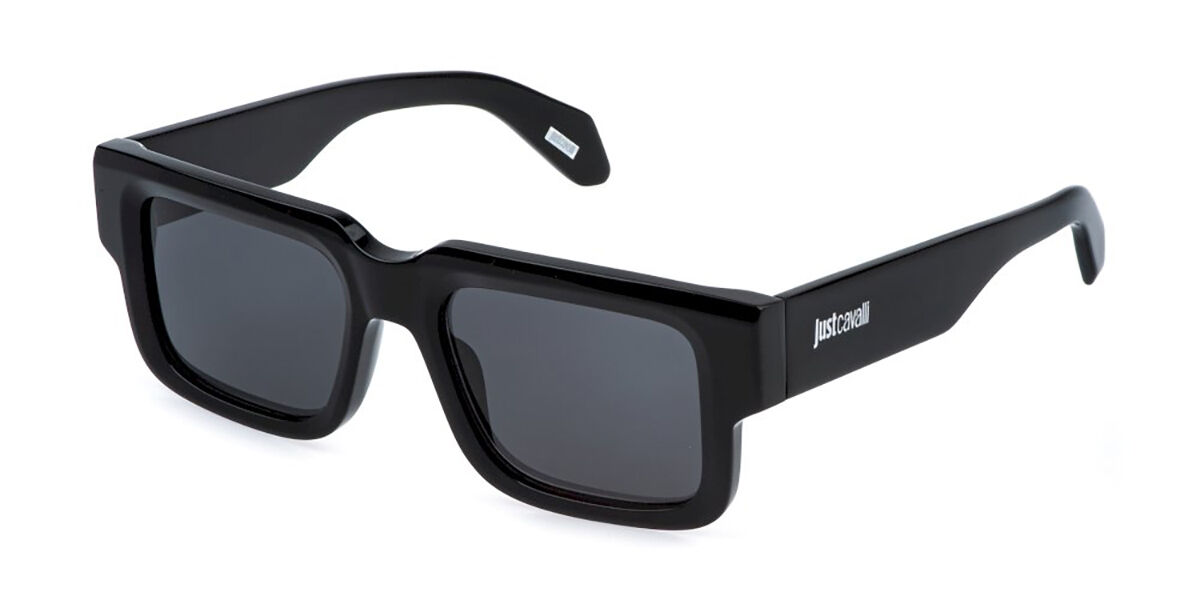 Just Cavalli SJC141 0700, Black frame, Smoke lenses
