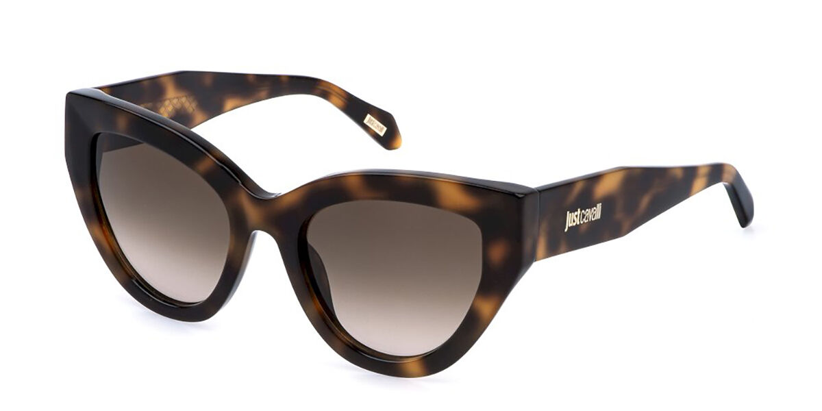 Just Cavalli SJC143 09AJ, Tortoiseshell frame, Brown Gradient lenses