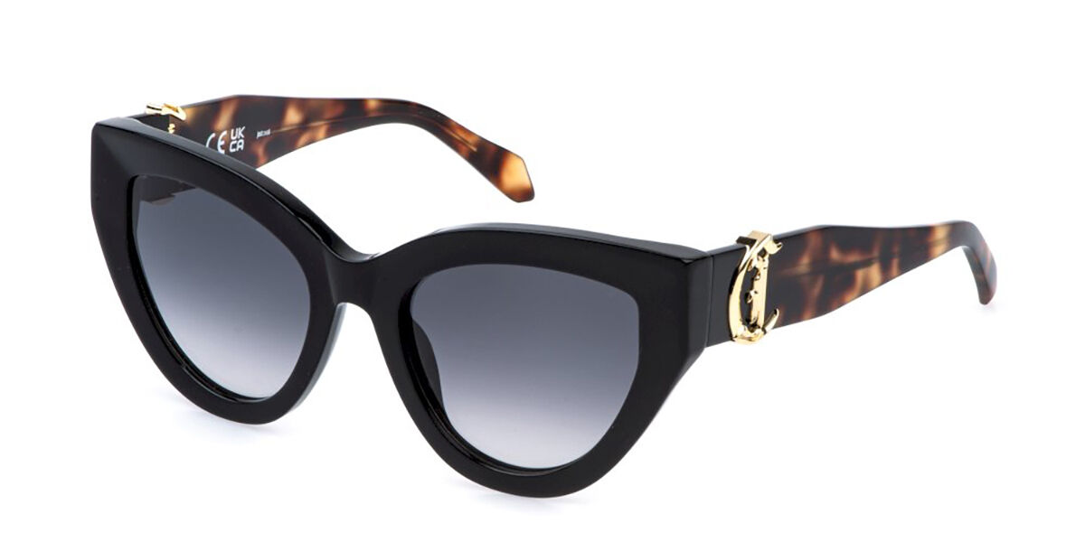 Just Cavalli SJC143V 700J, Black frame, Smoke Gradient lenses