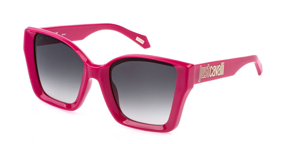 Just Cavalli SJC147 06UU, Red frame, Smoke Gradient lenses