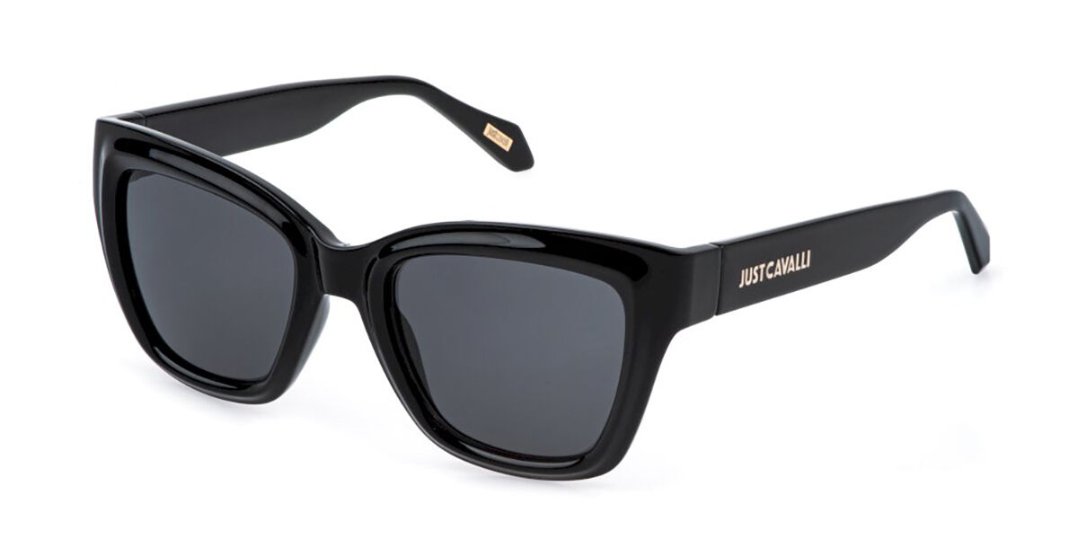 Just Cavalli SJC148 0Z42, Black frame, Smoke lenses
