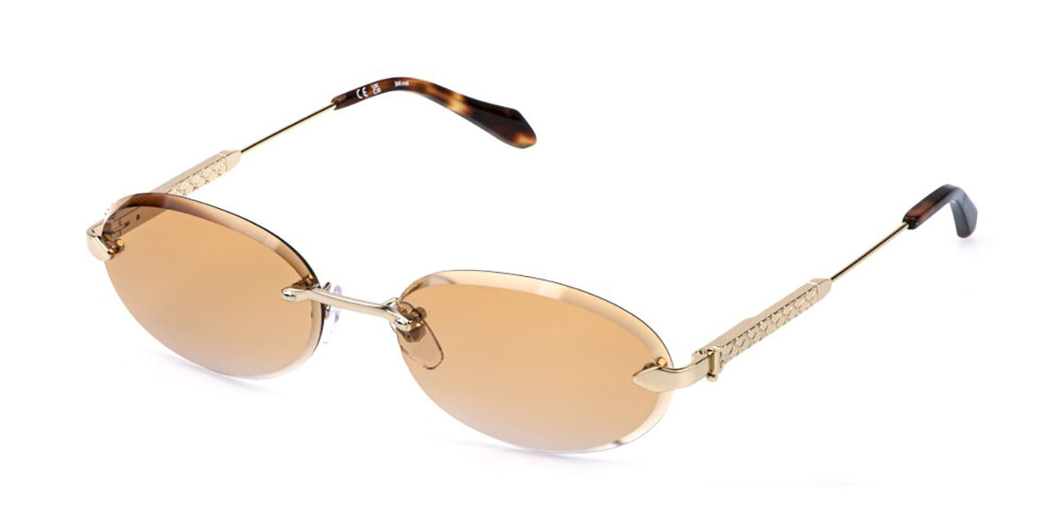 Just Cavalli SJC155 300Y, Gold frame, Orange Gradient Pink lenses