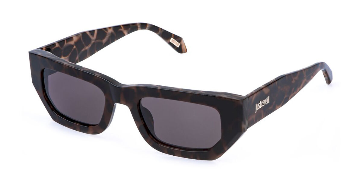 Just Cavalli SJC170 09YV, Tortoiseshell frame, Brown lenses