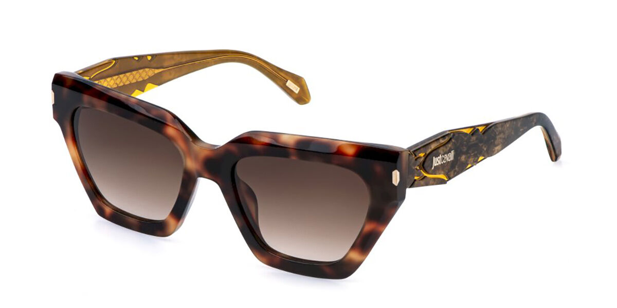 Just Cavalli SJC171 0829, Tortoiseshell frame, Gradient Brown lenses