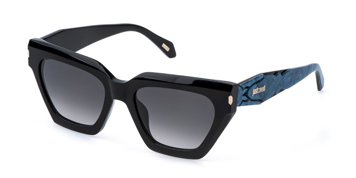 Just Cavalli SJC171 700Y, Black frame, Gradient Smoke Grey lenses