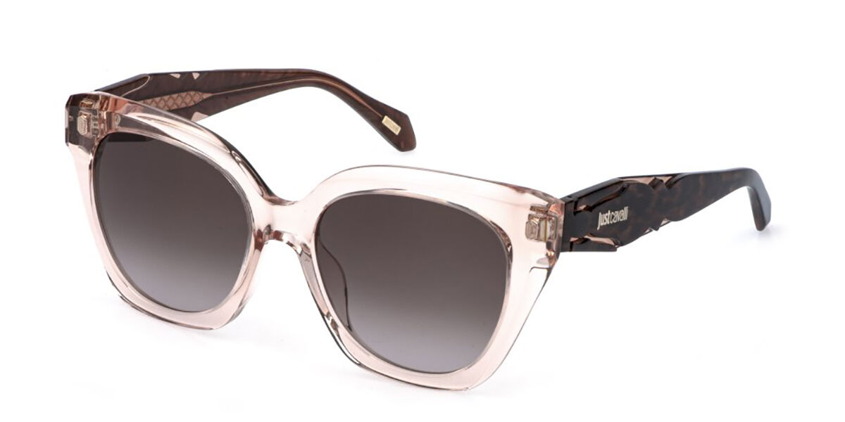 Just Cavalli SJC172 0T82, Pink frame, Brown Gradient Brown lenses