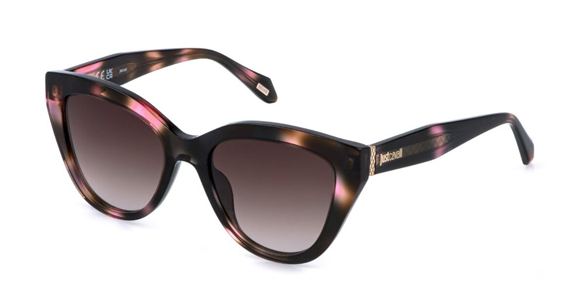 Just Cavalli SJC173 01GQ, Tortoiseshell frame, Gradient Brown lenses