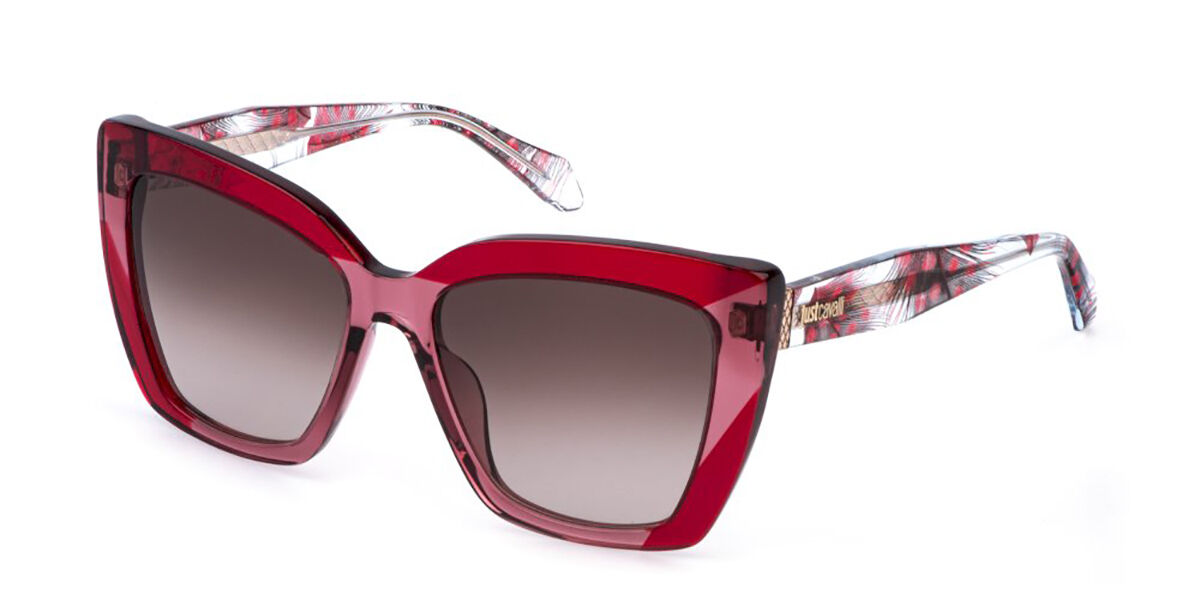 Just Cavalli SJC174V 0V64, Red frame, Brown Gradient Brown lenses
