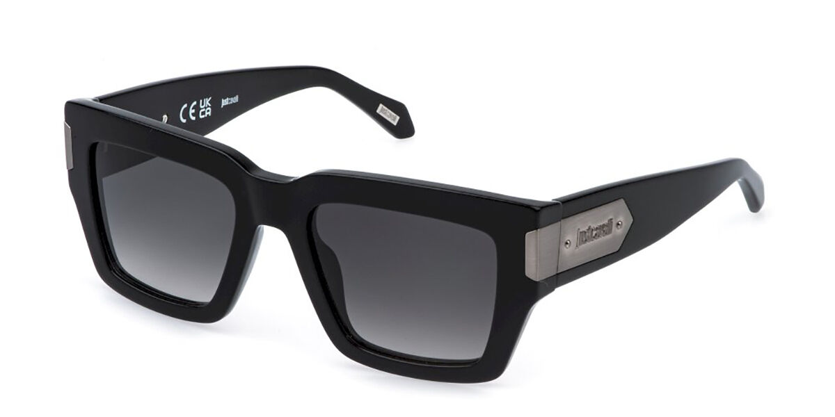 Just Cavalli SJC177 0700, Black frame, Gradient Smoke Grey lenses