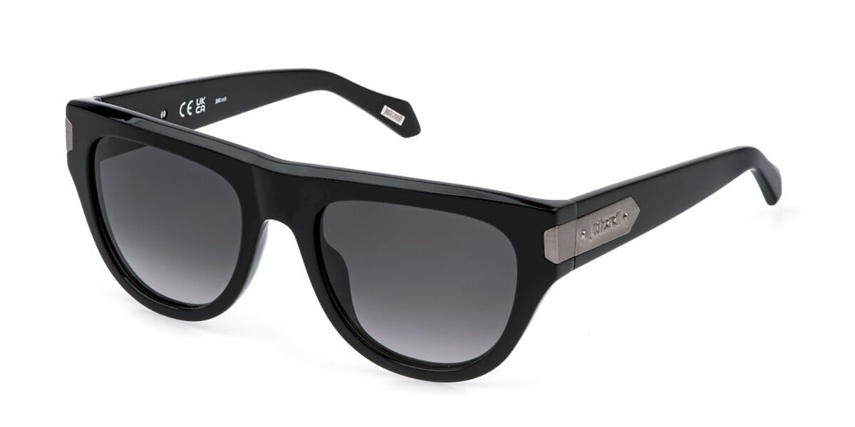Just Cavalli SJC178 0700, Black frame, Gradient Smoke Grey lenses
