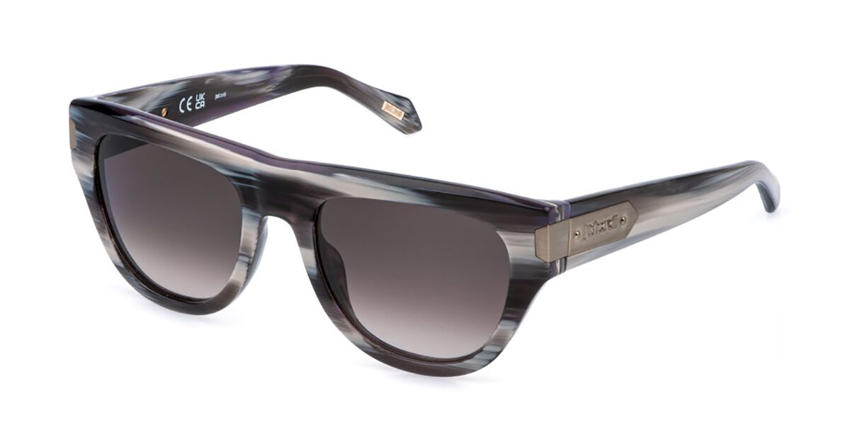 Just Cavalli SJC178 092N, Brown frame, Brown Gradient Pink lenses