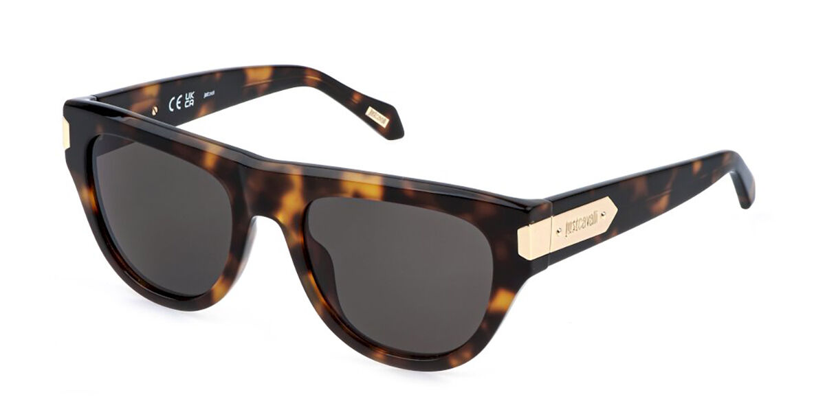 Just Cavalli SJC178V 09AJ, Tortoiseshell frame, Brown lenses