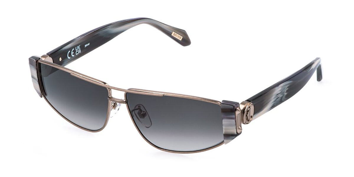 Just Cavalli SJC179 0S92, Brown frame, Gradient Smoke Grey lenses