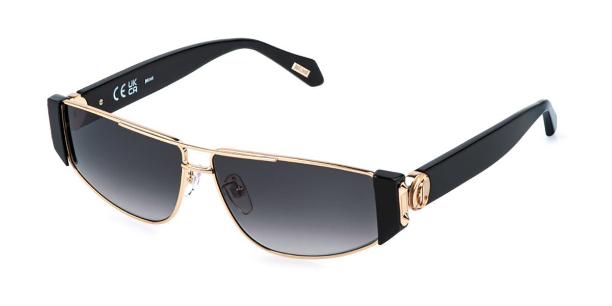 Just Cavalli SJC179 0300, Gold frame, Smoke Gradient Grey lenses