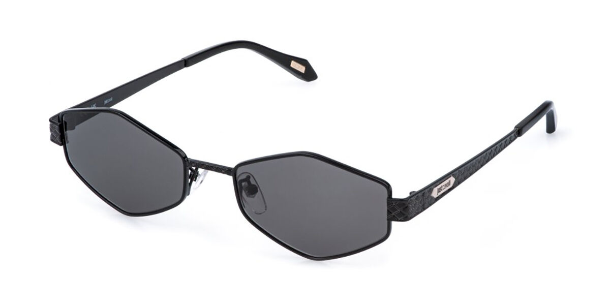 Just Cavalli SJC180 08FH, Black frame, Brown lenses