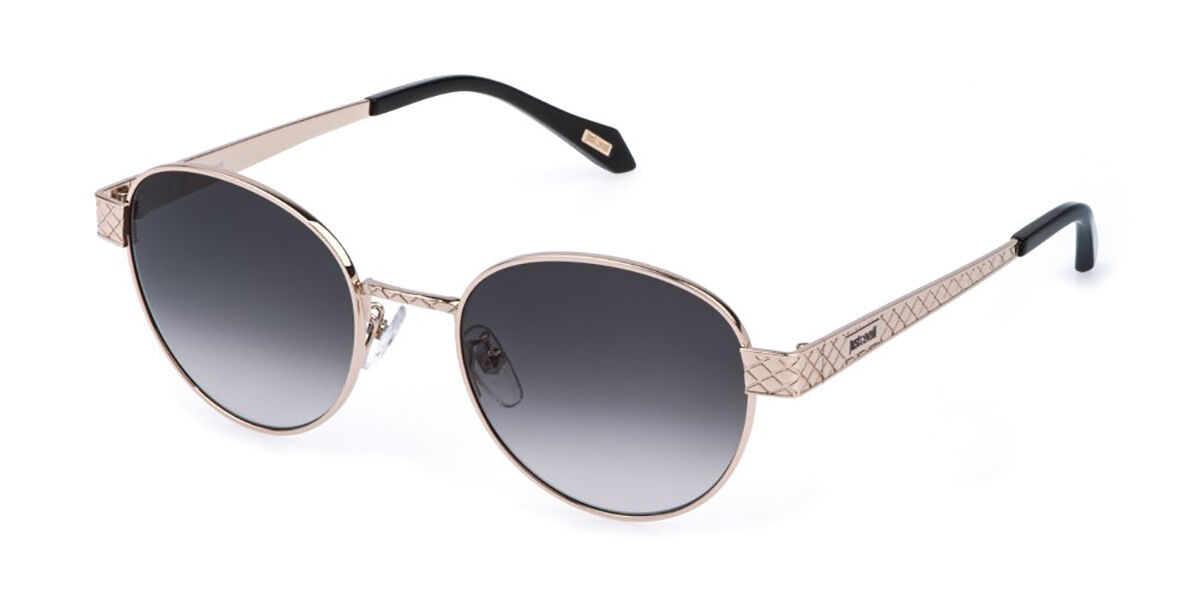 Just Cavalli SJC181 0300, Gold frame, Gradient Smoke Grey lenses