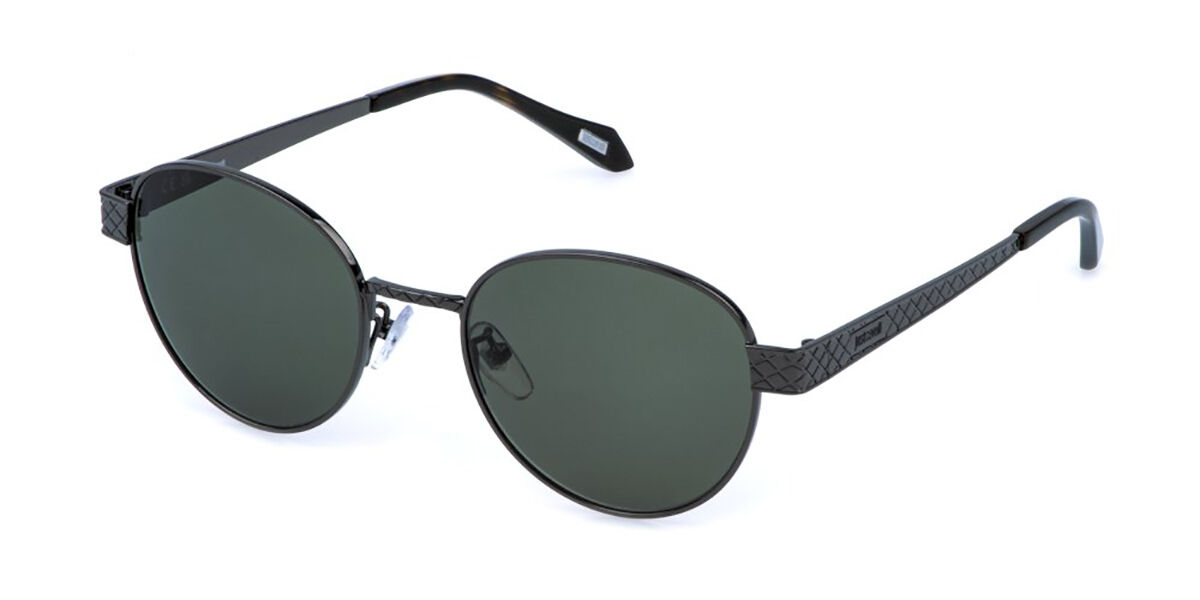 Just Cavalli SJC181 0568, Black frame, Green lenses