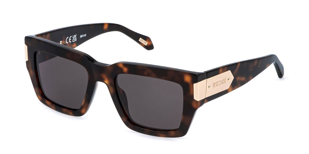 Just Cavalli SJC177V 09AJ, Tortoiseshell frame, Brown lenses
