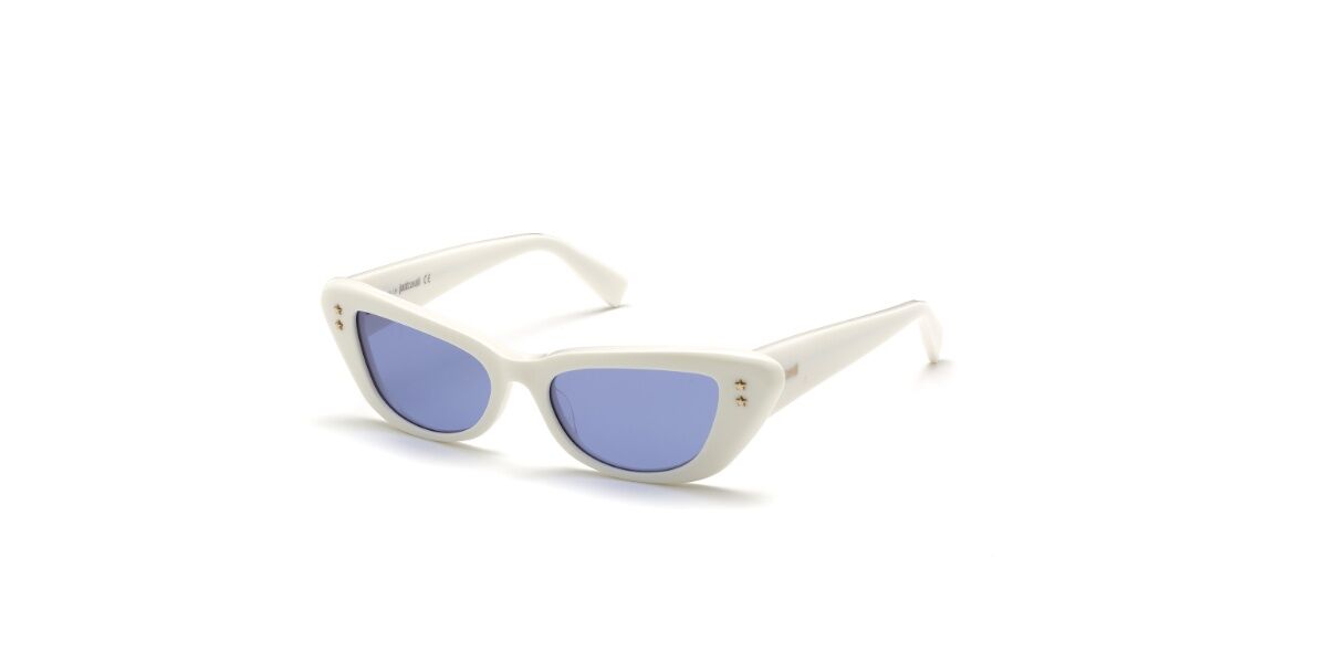 Just Cavalli JC 921S 21V, White frame, Blue lenses