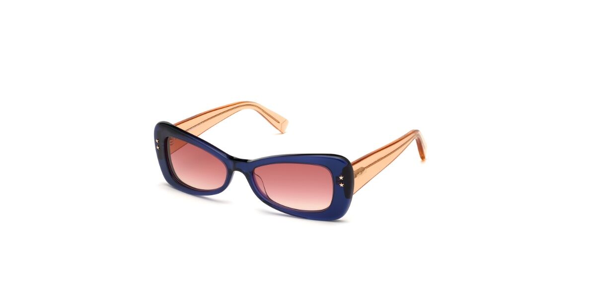 Just Cavalli JC 922S 90T, Blue frame, Red Gradient lenses
