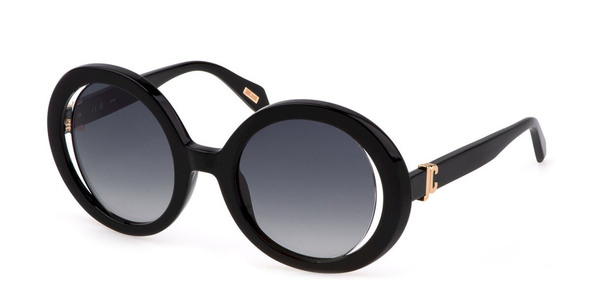 Just Cavalli SJC028 0700, Black frame, Grey lenses