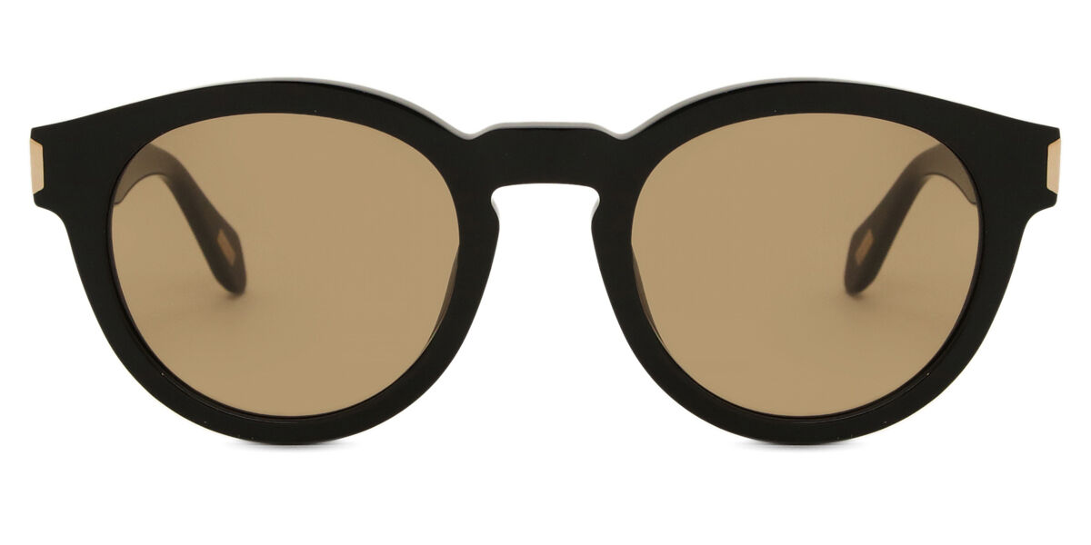 Just Cavalli SJC025 0700, Black frame, Brown lenses