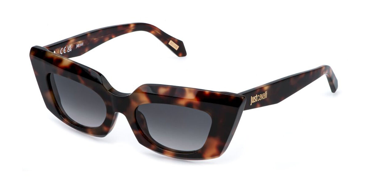 Just Cavalli SJC176 0829, Tortoiseshell frame, Gradient Smoke Grey lenses