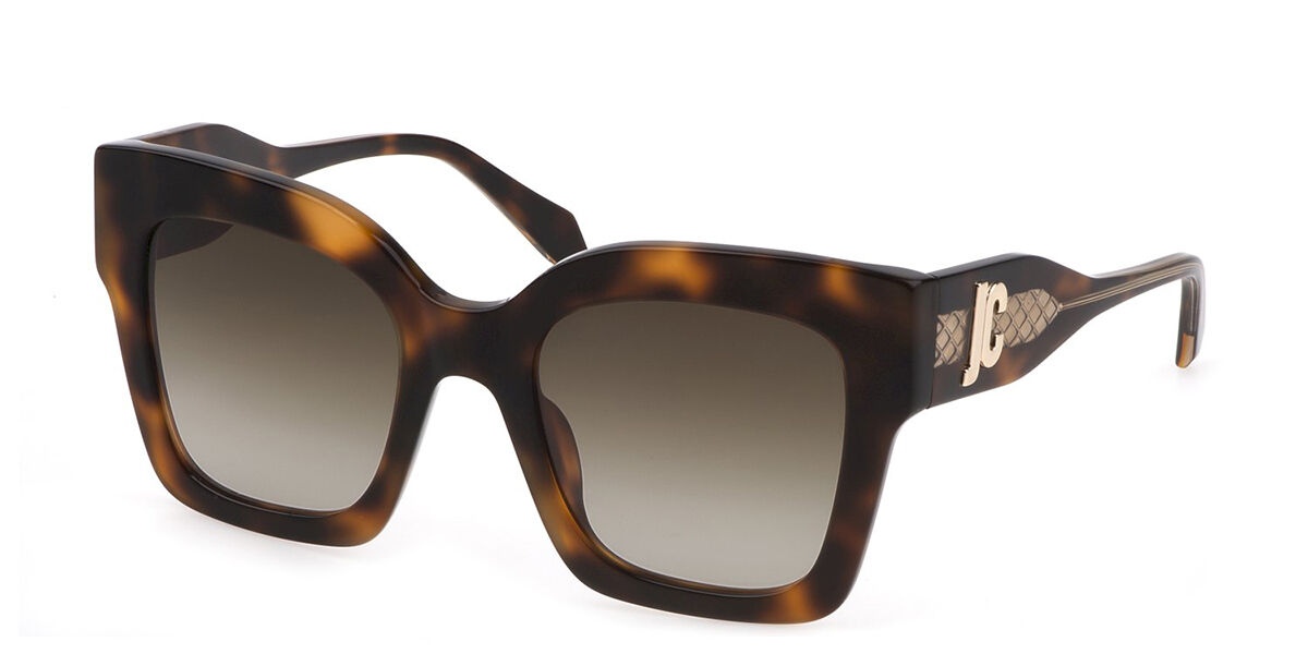 Just Cavalli SJC019V 0U62, Tortoiseshell frame, Brown lenses