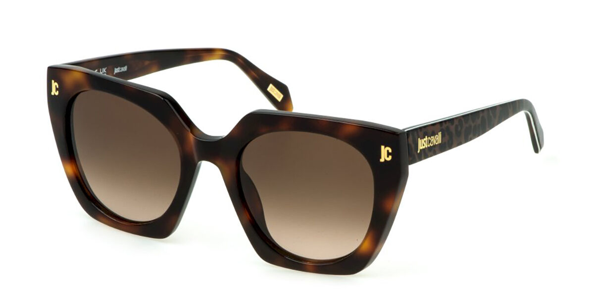 Just Cavalli SJC088 0752, Tortoiseshell frame, Gradient Brown lenses