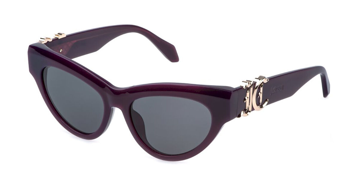Just Cavalli SJC109 06PJ, Purple frame, Smoke lenses