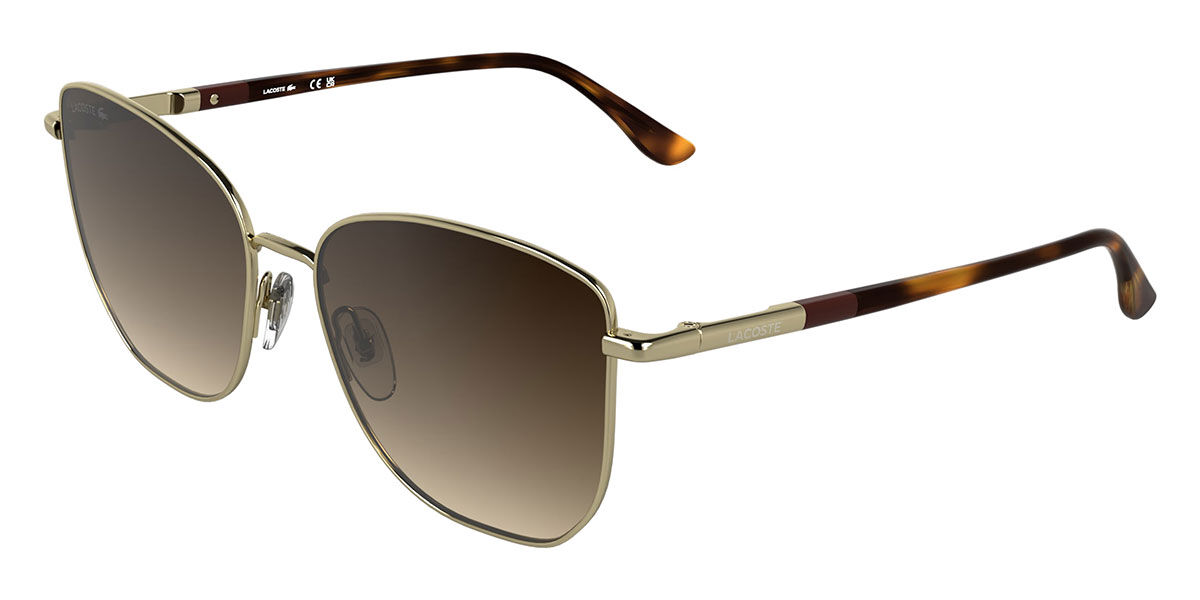 Lacoste L276S 714, Gold frame, Gradient Brown lenses