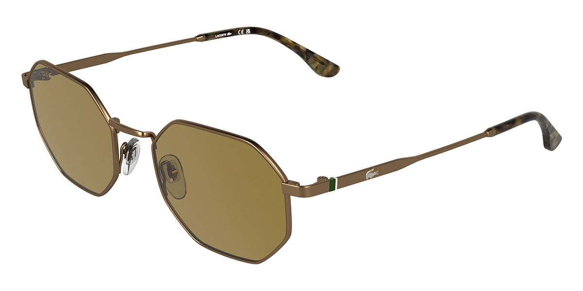 Lacoste L280S 750, Gold frame, Brown lenses