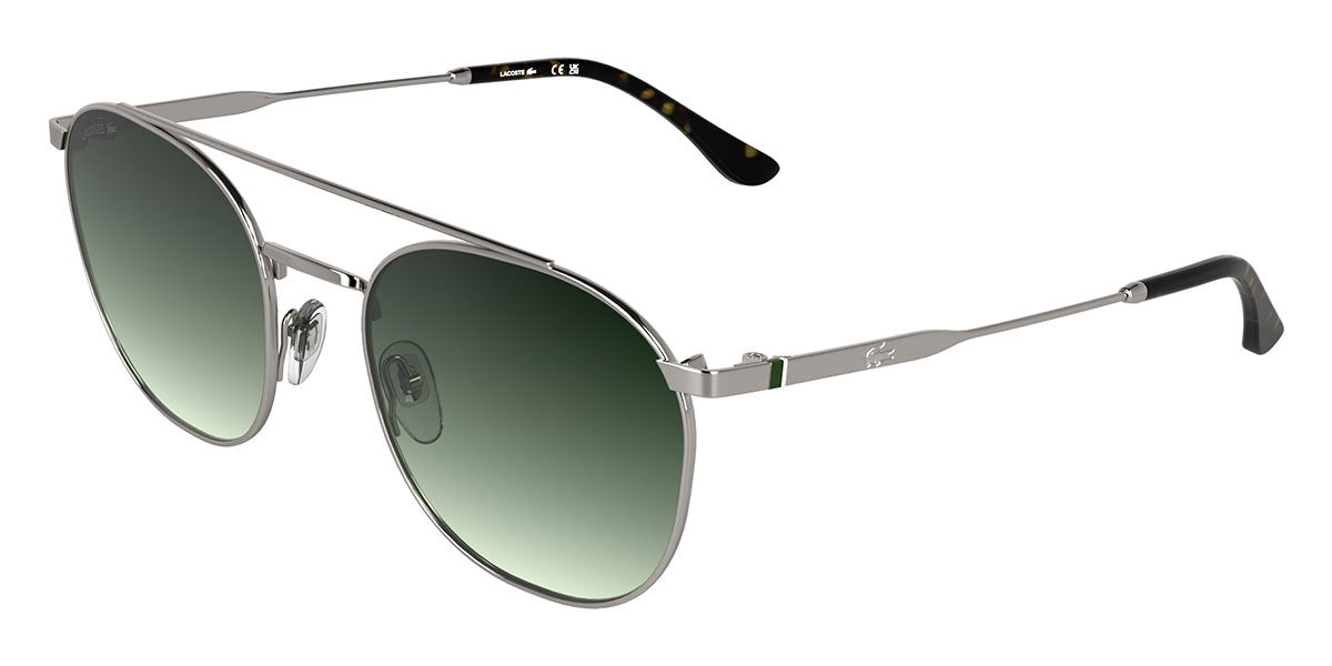 Lacoste L281S 033, Gunmetal frame, Gradient Green lenses