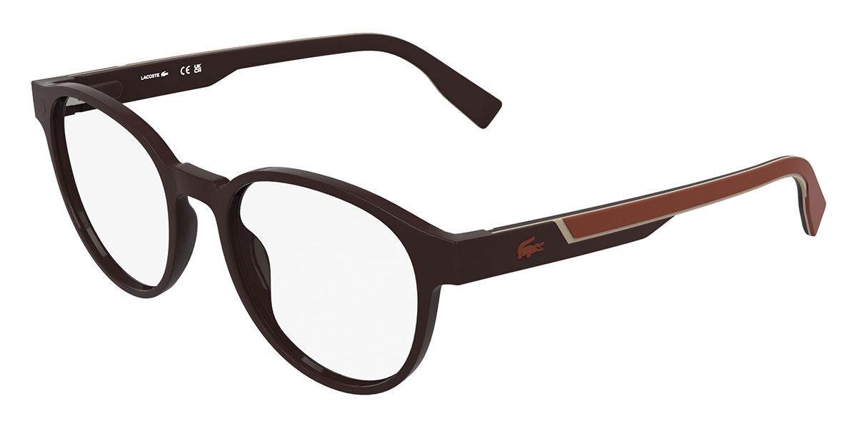Lacoste L4009MAG-SET With Clip-On 601, Burgundy frame