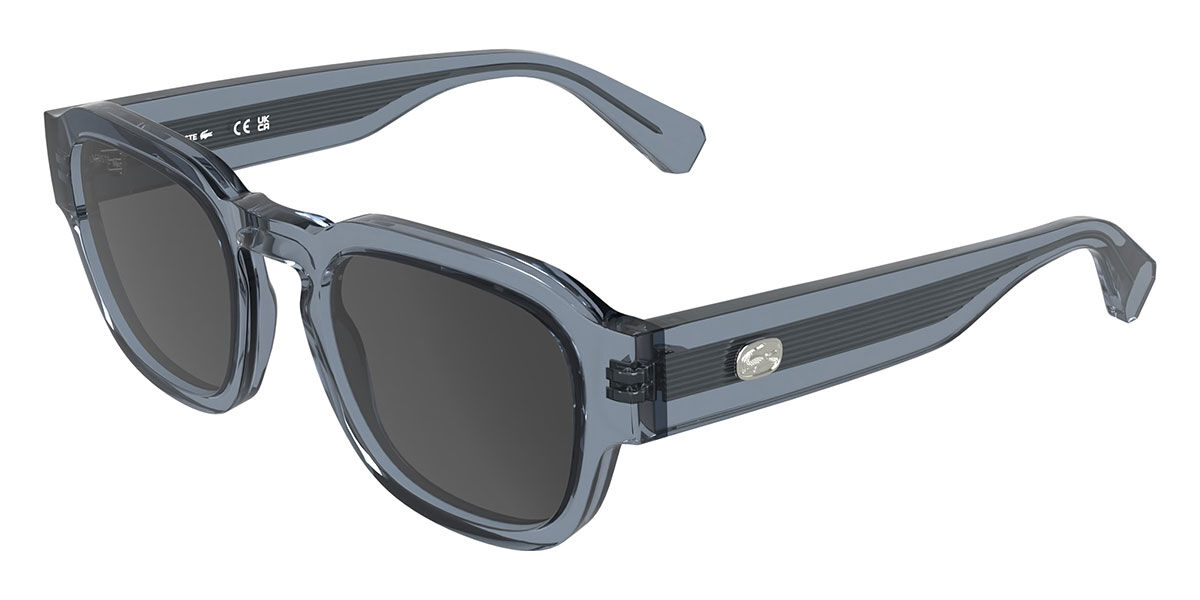 Lacoste L6090S 035, Blue frame, Grey lenses
