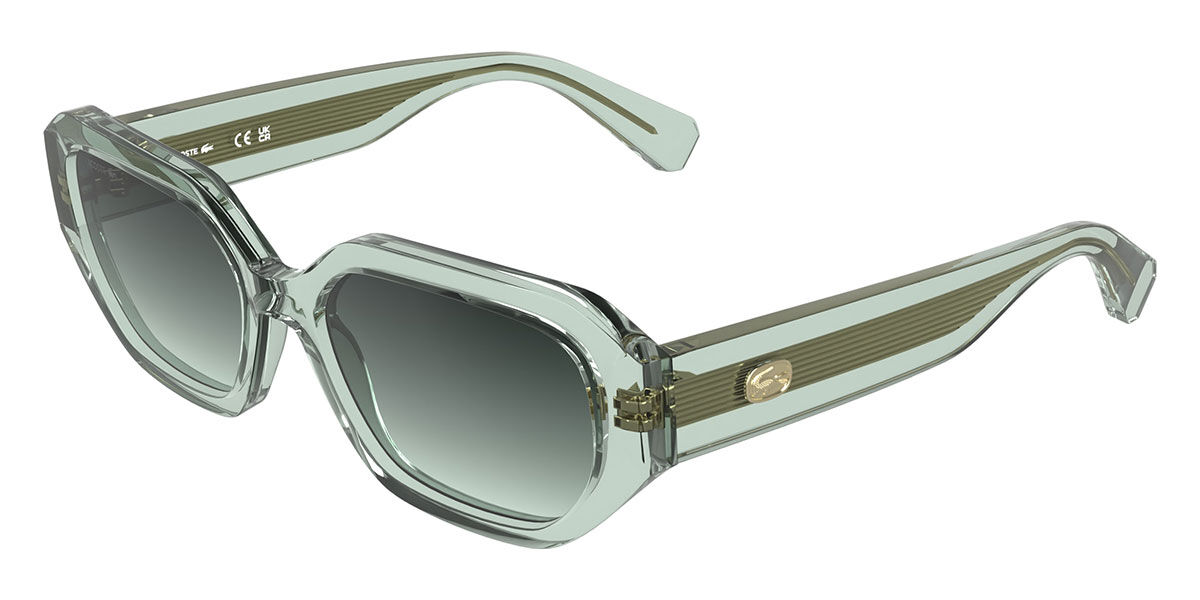 Lacoste L6091S 320, Green frame, Gradient Green lenses