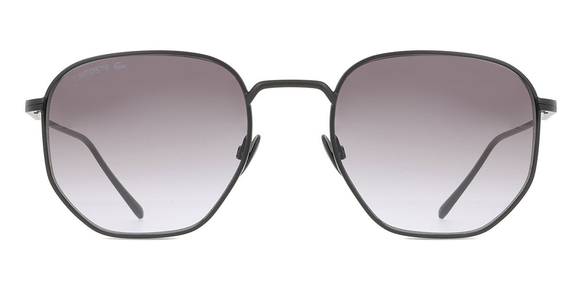 Lacoste L198SN 004, Black frame, Gradient Grey lenses