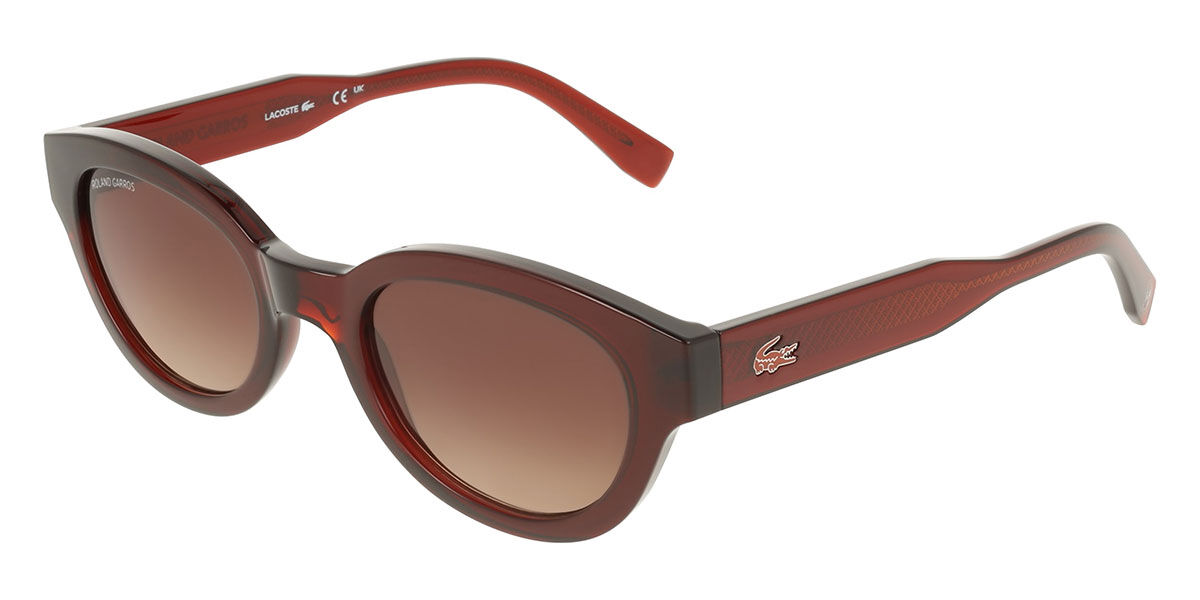 Lacoste L6024SRG 205, Brown frame, Gradient Brown lenses