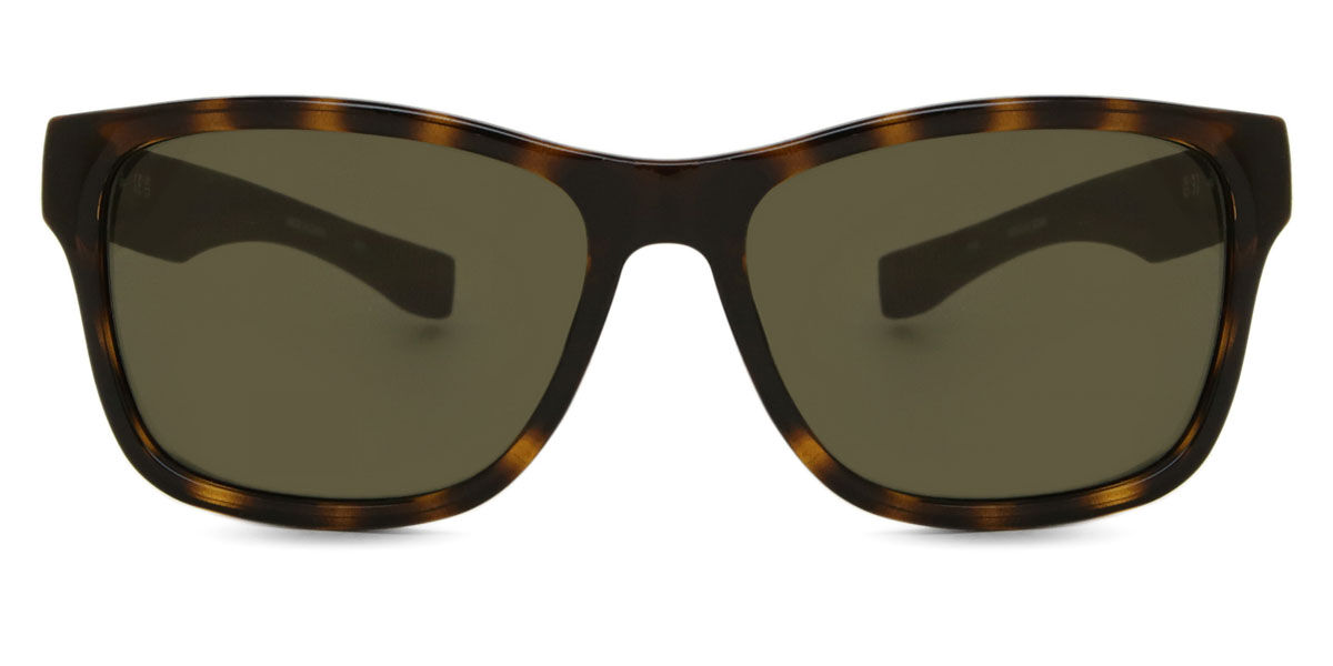 Lacoste L737S 214, Tortoiseshell frame, Green lenses