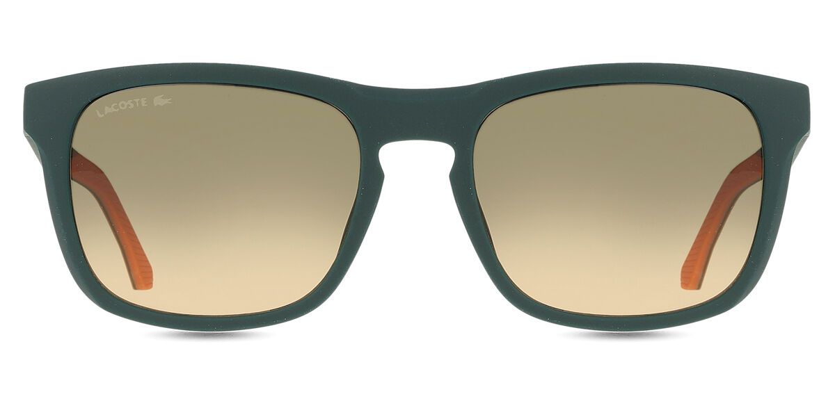 Lacoste L956S 301, Green frame, Brown Gradient lenses